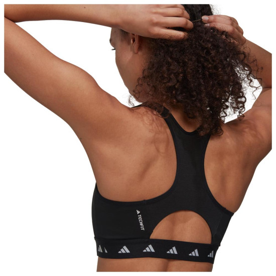 Adidas Γυναικείο μπουστάκι Powerreact Training Medium-Support Techfit Bra